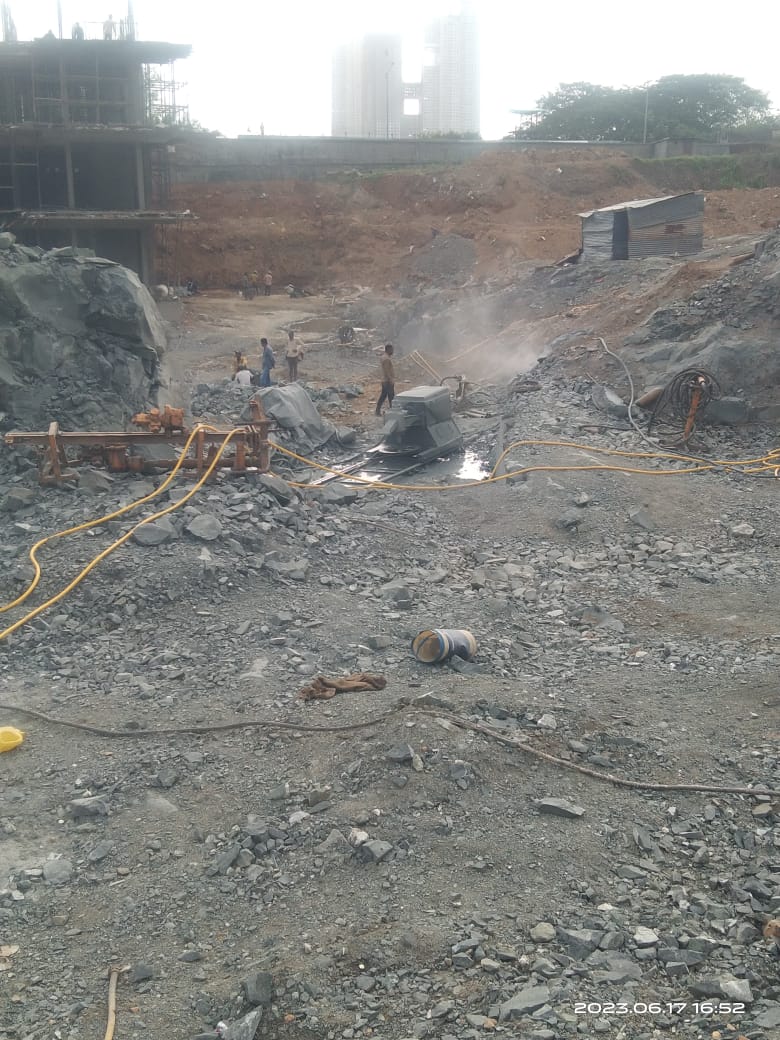 Hard Rock Diamond Saw Cutting gallery 2